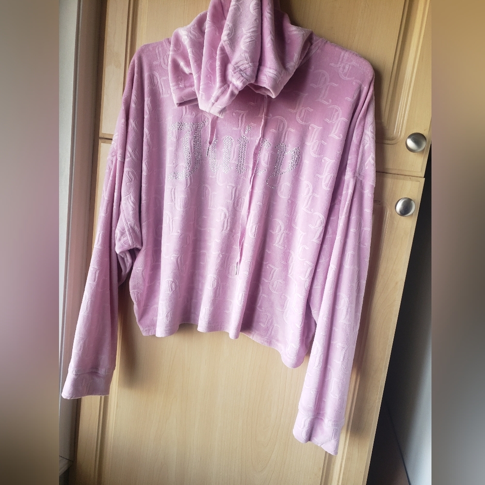 Juicy Couture Pink Velour Hoodie